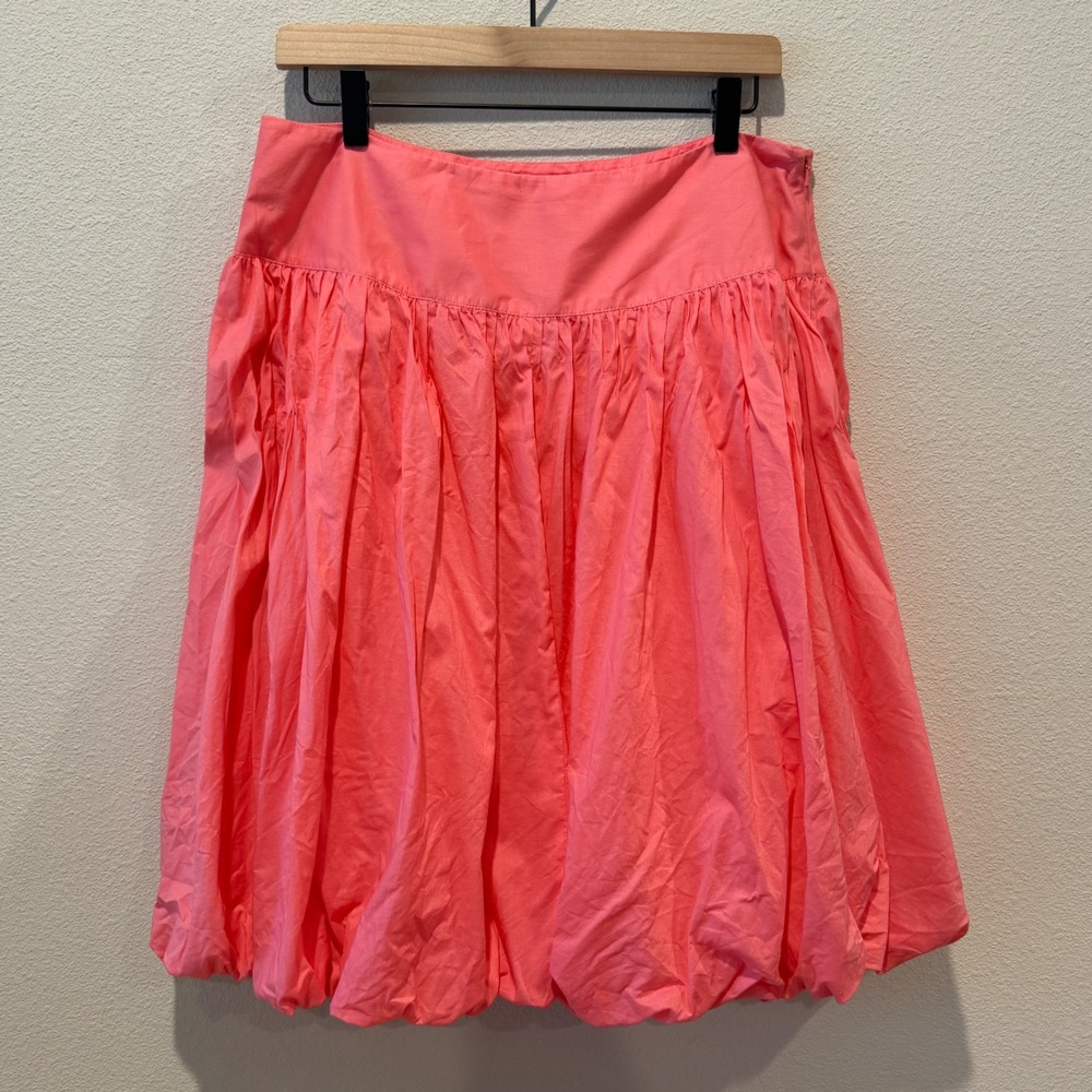 STREET SCAPE Women Skirt 10 Bubble Hem Barbiecore Coquette Summer Preppy Pink